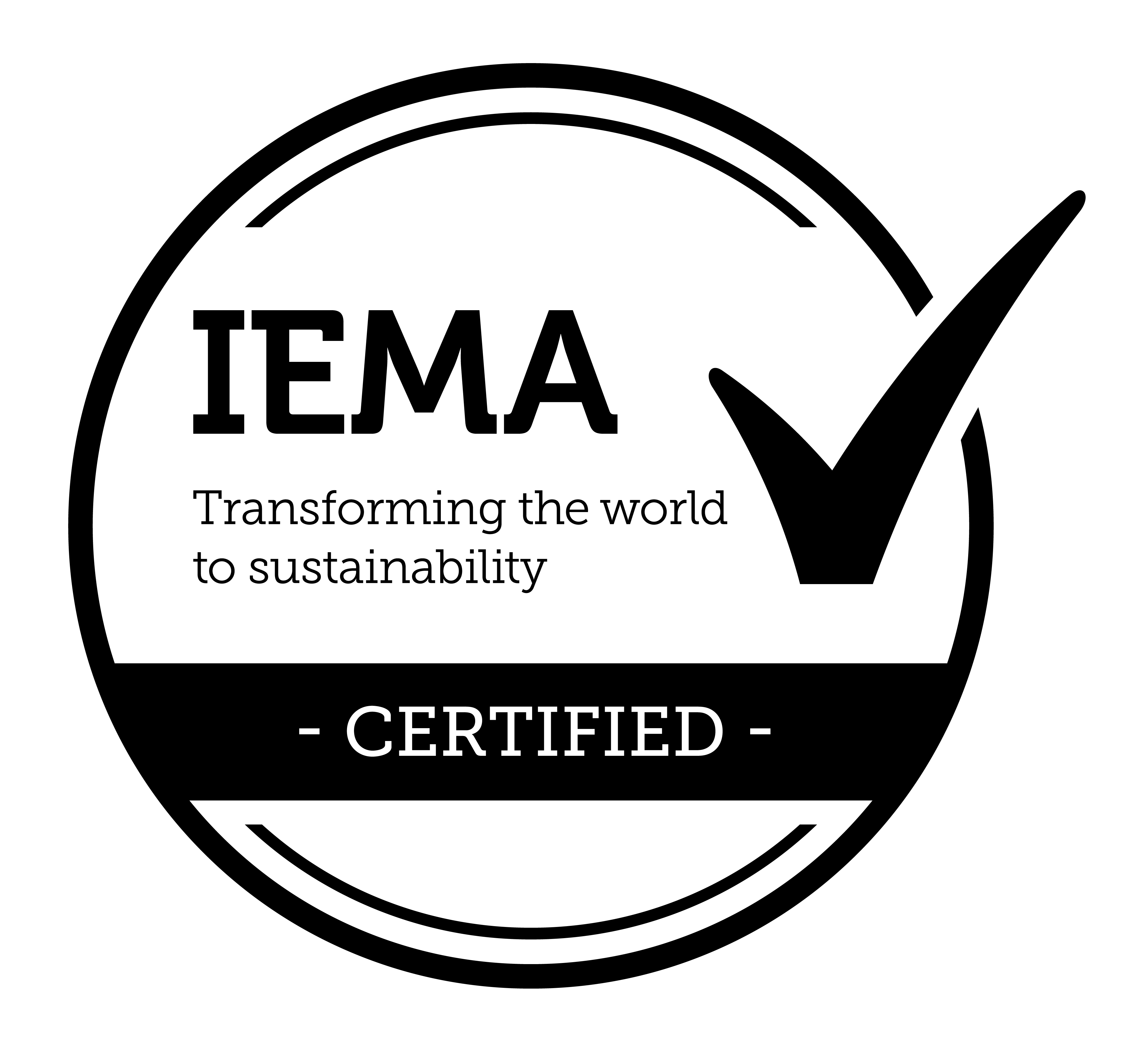 IEMA Certified - Transforming the world to sustainability