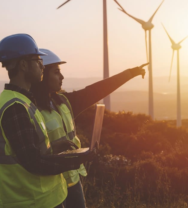 A Phoenix consultant walks a warehouse with the site manager
