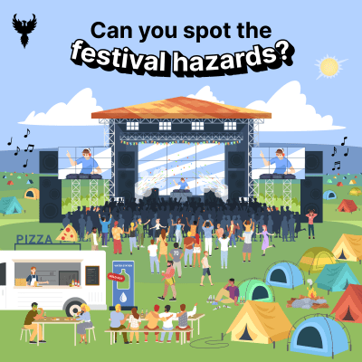 Image related to Less than 20% of people can spot all of these festival hazards, can you?